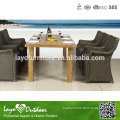 Commercial Furniture Manufactory Sectional Outdoor Dining Table Set